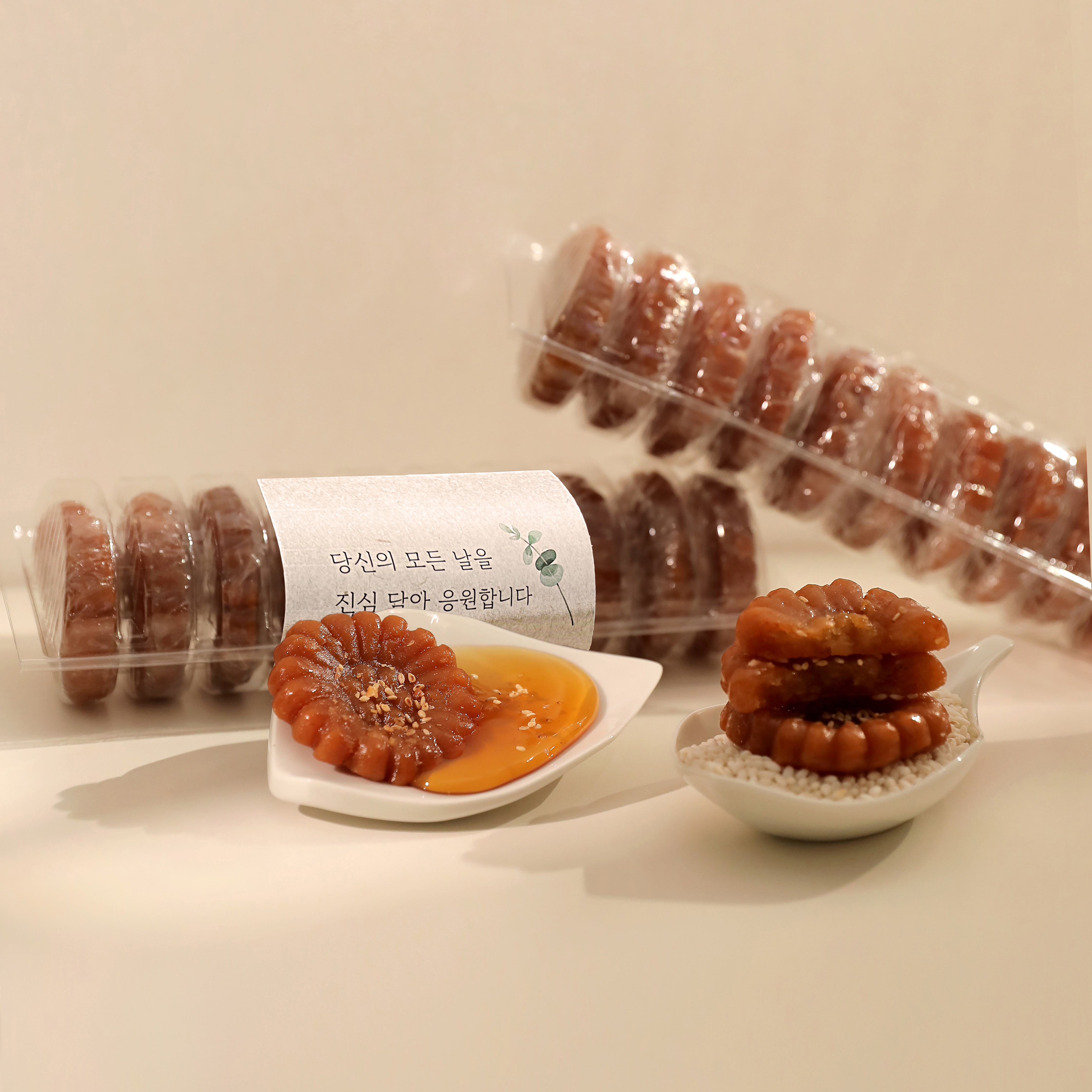 찹쌀 수제 약과 10개입 전통한과 비건 디저트 선물 세트 장인 한결맛담 - 상세 이미지 2