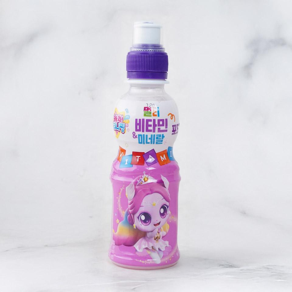 메가마트 웅진 캐치티니핑 멀티비타민 미네랄 포도맛 200ml - 상품 이미지