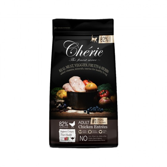 쉐리 고양이 반려묘 소화 요로 건강 사료 캣 생육 닭고기 5kg+동결건조 트릿30g - 상품 이미지