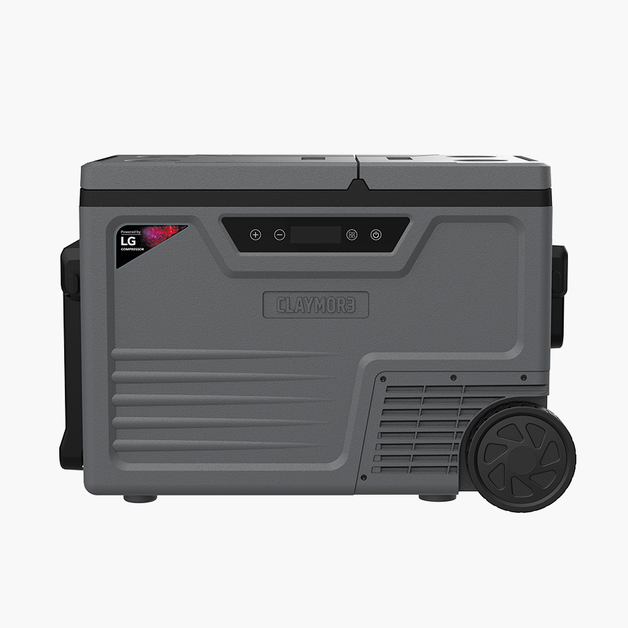 크레모아 프리지2 이동식 캠핑 냉장고 휴대용 냉동고 55L, 그레이