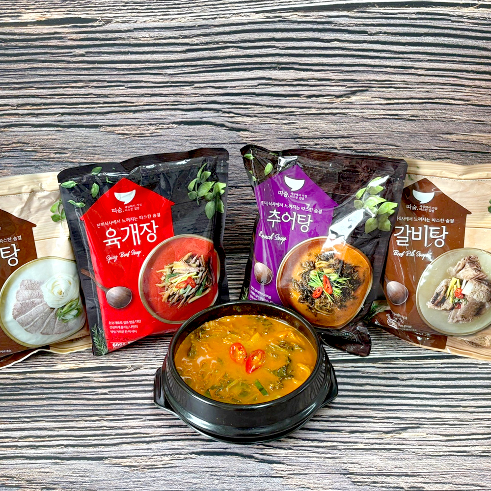 얼큰한 육개장 설렁탕 600g 3팩 + 3팩 - 상세 이미지 4