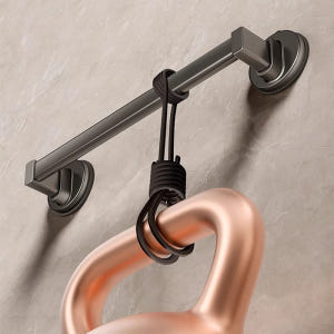 이지착 프리미엄 무타공 욕실화 걸이 실내화 거치대 30cm 실사용 후기 | 효과 있을까? - 상품 이미지 4