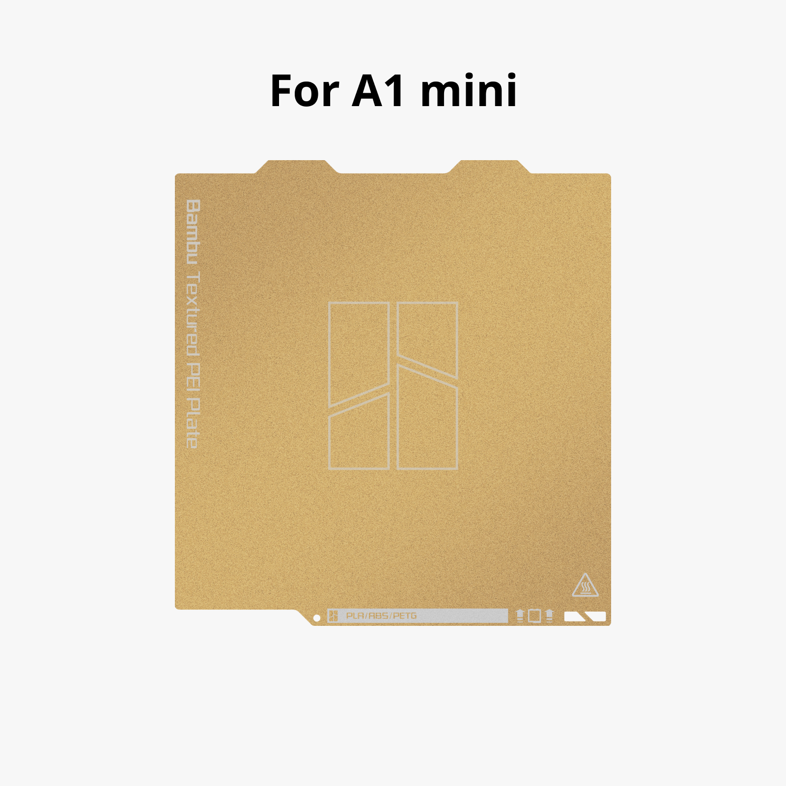 Bambu Lab 신형 텍스쳐 PEI 빌드 플레이트 A1 Mini 전용 - 상세 이미지 2