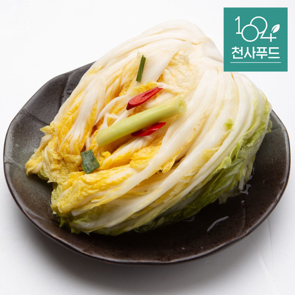 천사푸드 100% 국내산 HACCP 전라도 백김치 2kg : HYEJA MARKET