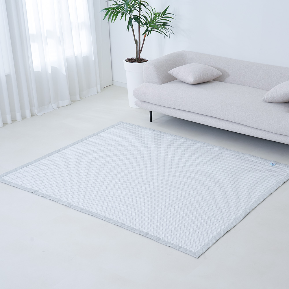 여름 침대패드 시원한 휴비스 듀라론 국산 냉감패드 쿨매트 슈퍼싱글