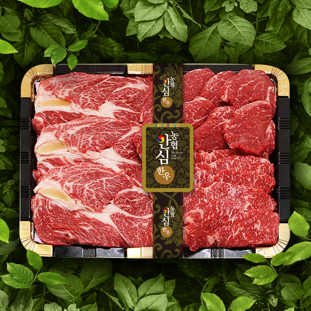 농협 안심 한우 선물 세트 1등급 소고기 등심 채끝 명절 설