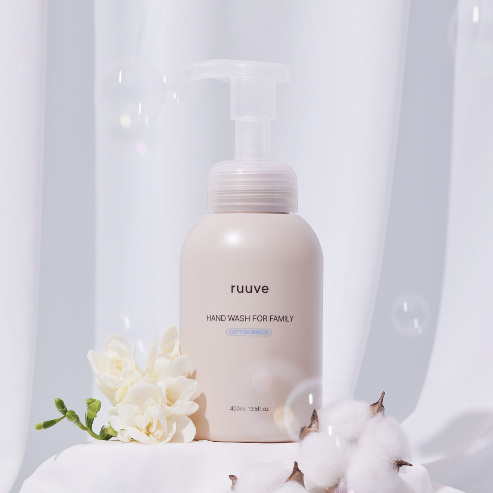 러베 아기 유아 어린이 키즈 패밀리 핸드워시 돌 답례품 400ml 2개 set - 상세 이미지 3