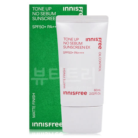 이니스프리 톤업 노세범 선스크린 EX 60ml
