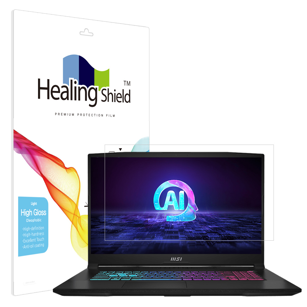 MSI Sword GF76 A AI B8VF-R7 17.3 올레포빅 Light 액정보호필름 - 상품 이미지