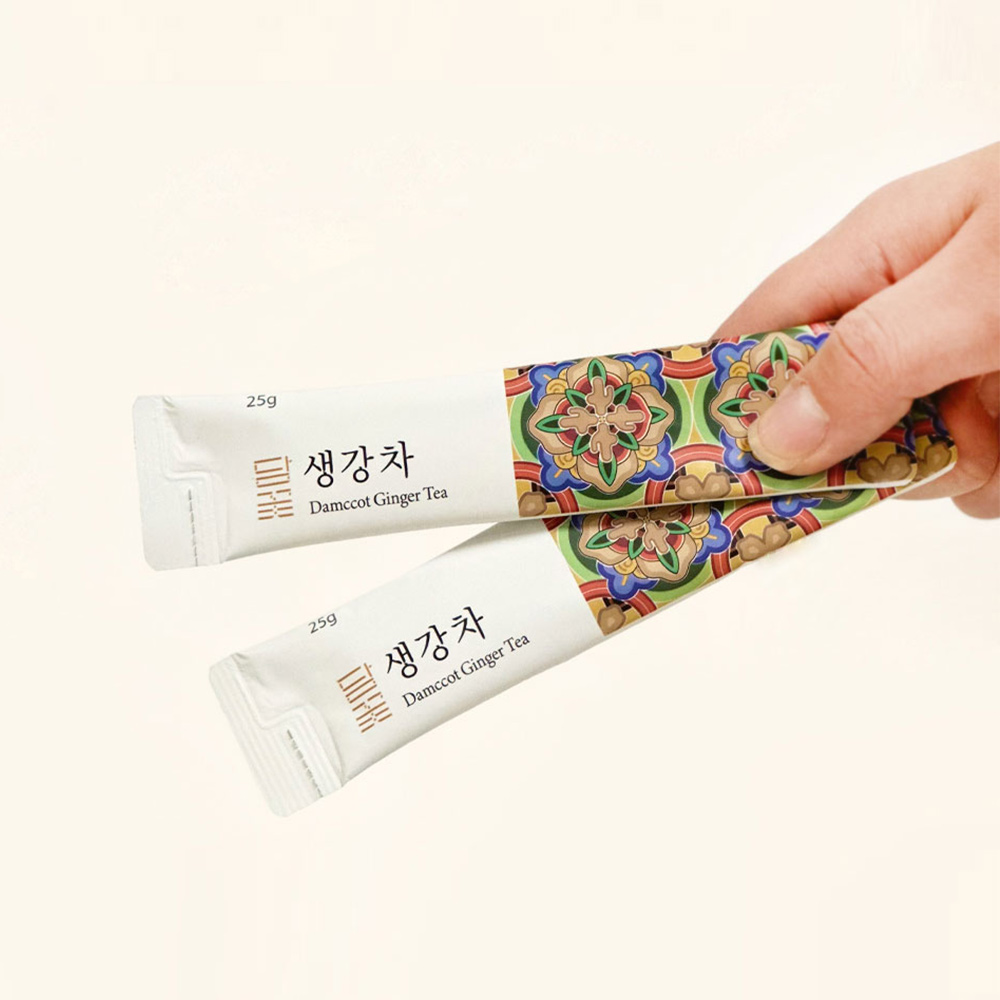 국내산 생강차 스틱형 250g (25gX10개입) 담꽃 생강청 진저티 - 상세 이미지 5