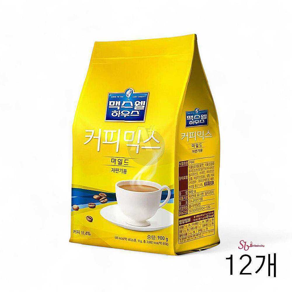 맥스웰하우스 900gx12개 자판기용 마일드 커피믹스hij431 : 셀리스트샵J