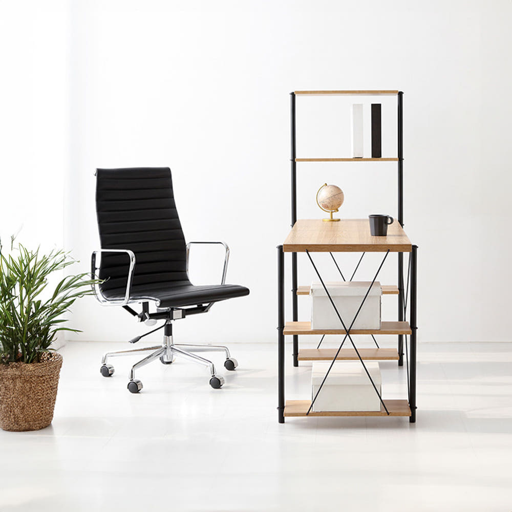 이지보 툴프리 H형 책상 120x56x74, 리베라오크 2210.5486