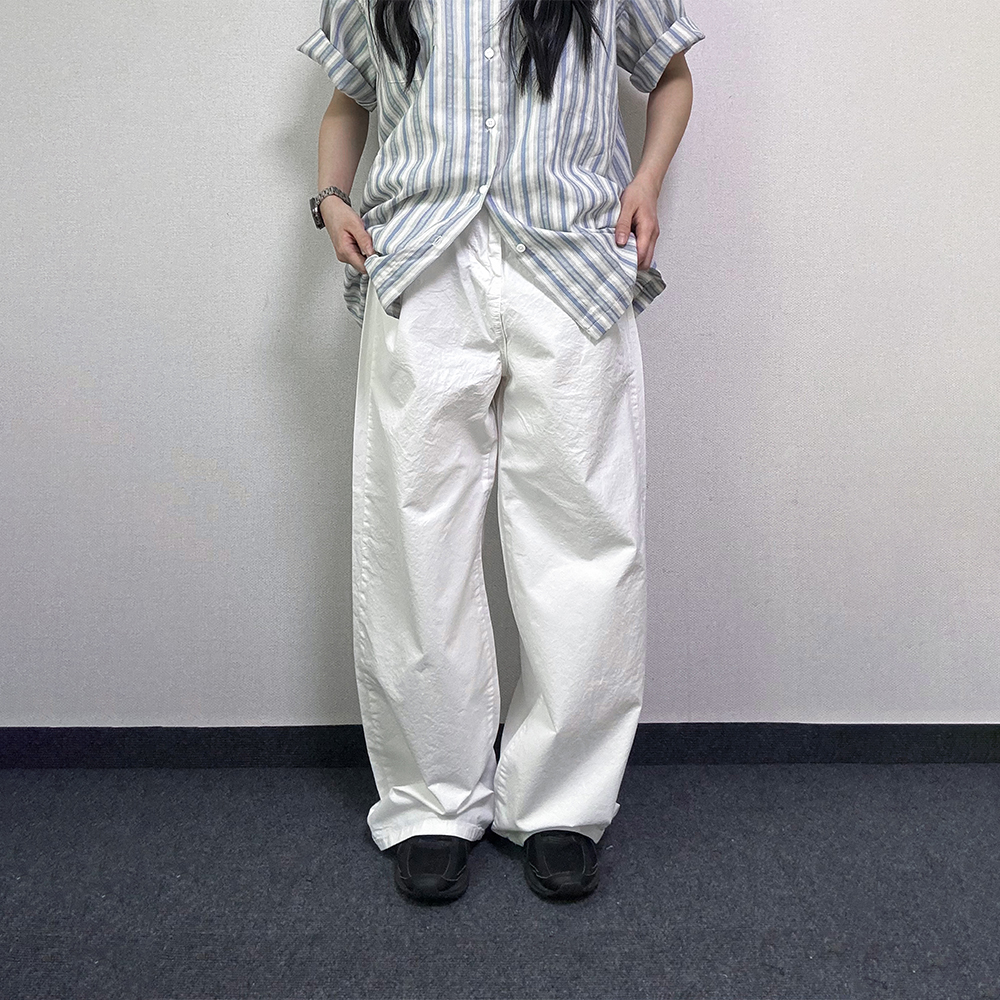 라일 바이오 와이드 코튼 팬츠 [5Color] - 상품 이미지