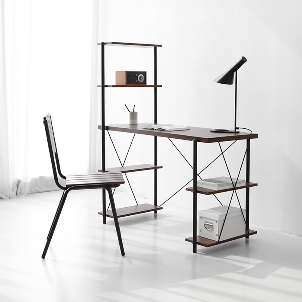 이지보 툴프리 H형 책상 120x56x74, 리베라오크 2210.5486