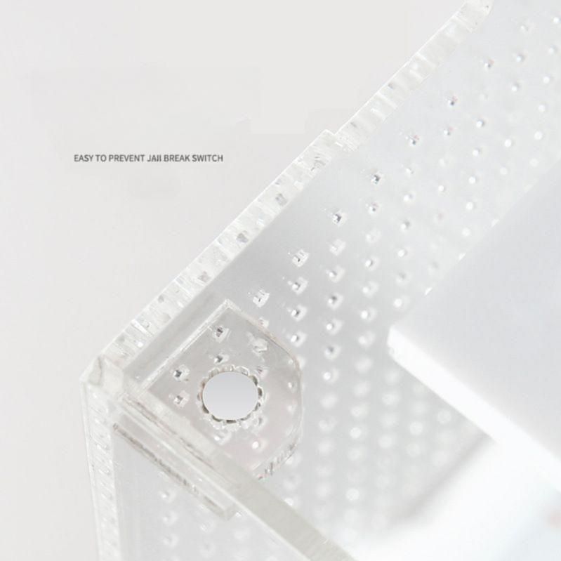 왕사마귀 사육장 메뚜기 습식은신처 아크릴 케이지 소형 10x8.5x15cm - 상세 이미지 4