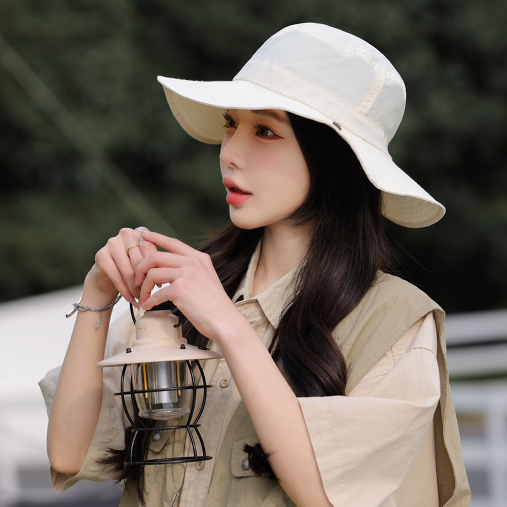 여름햇빛가리개모자 자외선 차단 차양막 썬가드 모자 물놀이 야외활동 버킷햇 - 상세 이미지 4