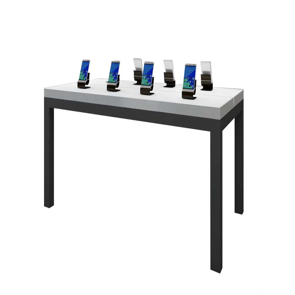 휴대폰 진열장 전시장 부스 매장 데스크 체험대 180x90x90 이미지 6
