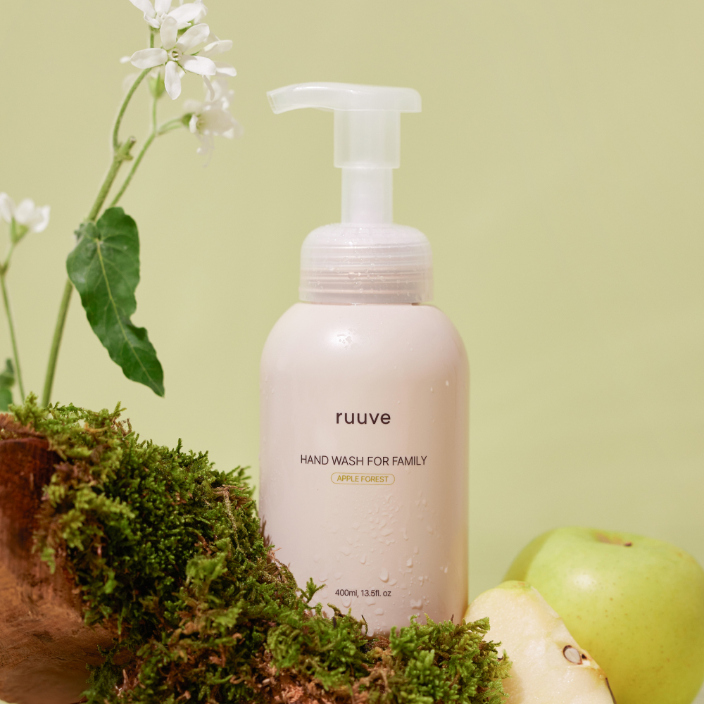 러베 아기 유아 어린이 키즈 패밀리 핸드워시 돌 답례품 400ml 2개 set - 상세 이미지 2