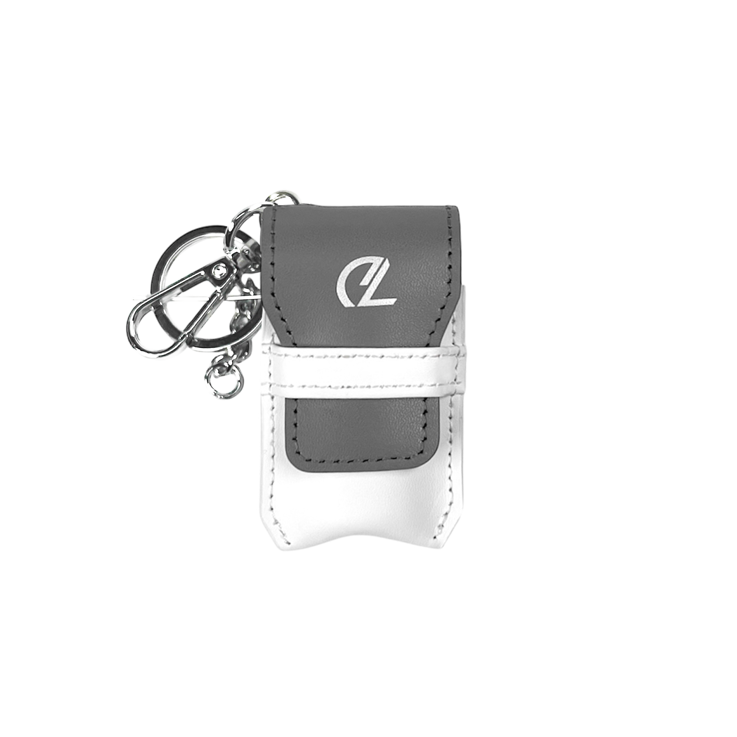 디아넬 미니백 소가죽 키링 Grey / 라이터 OTP(오티피) 골프티 케이스 키홀더 열쇠 - 상세 이미지 2