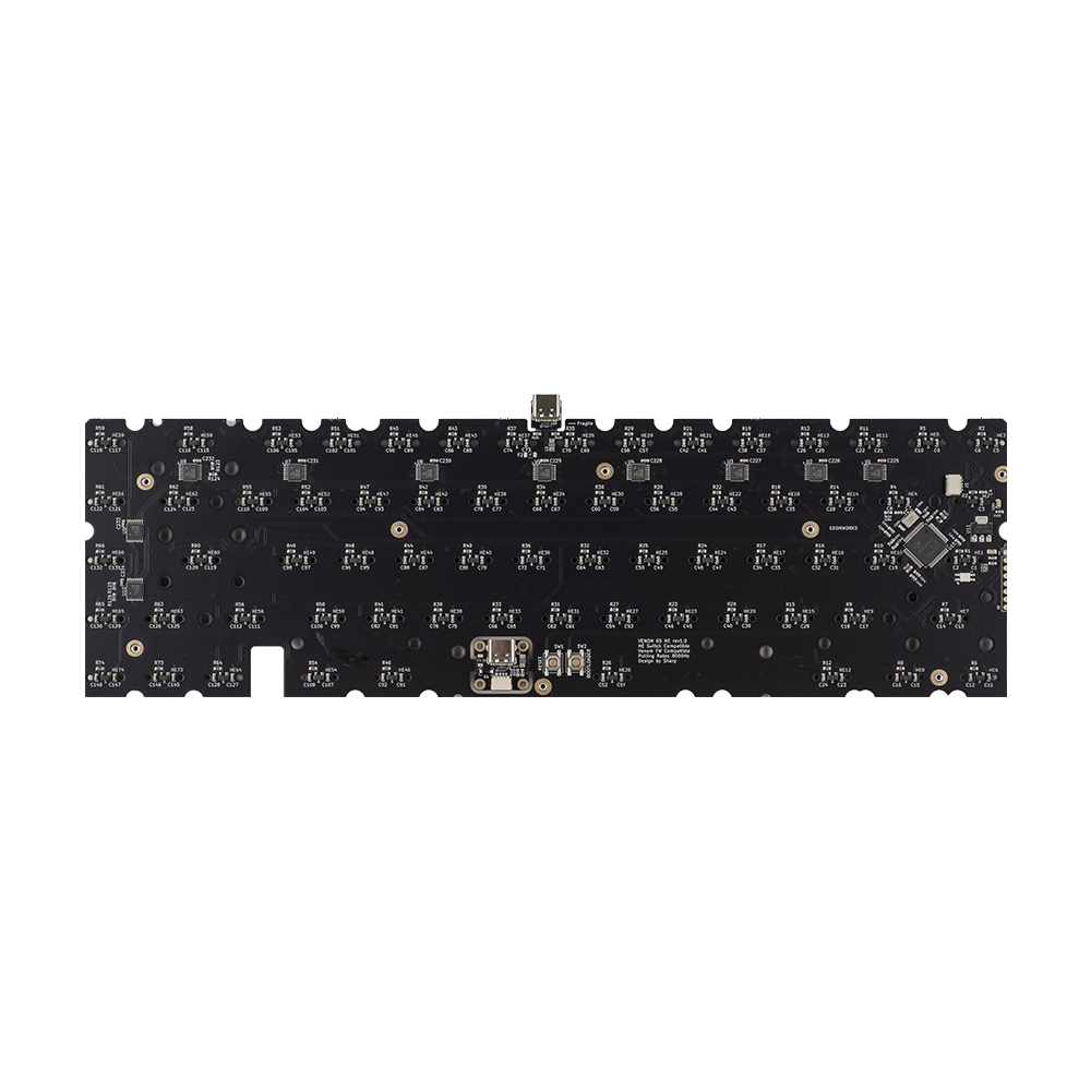 VENOM65HE [C타입 연결 전용] 베놈65HE PCB 8000hz 자석축 호환 PCB - 상세 이미지 2