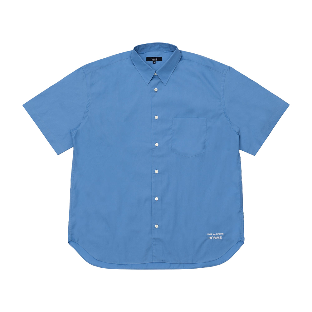 꼼데가르송 옴므 셔츠 Cotton Broad Shirts 반팔 남방 HO-B103-051 - 상세 이미지 3