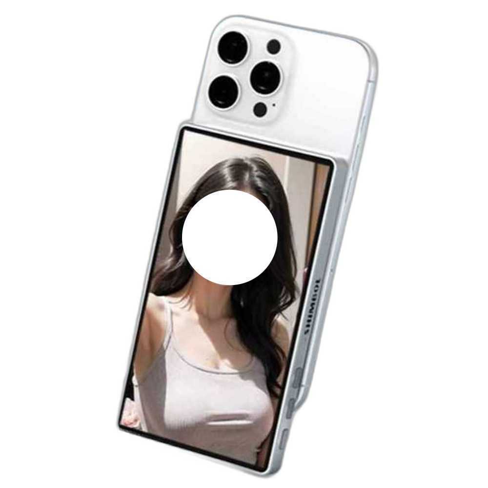 셀카 모니터 스크린 촬영 무선 브이로그 핸드폰 자석 - 상품 이미지