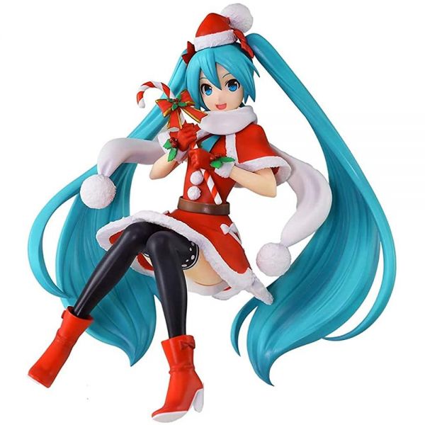Sega Hatsune Miku Super Premium Action Figure Christmas 2018, 6.7325660 : 라이프하우스3몰