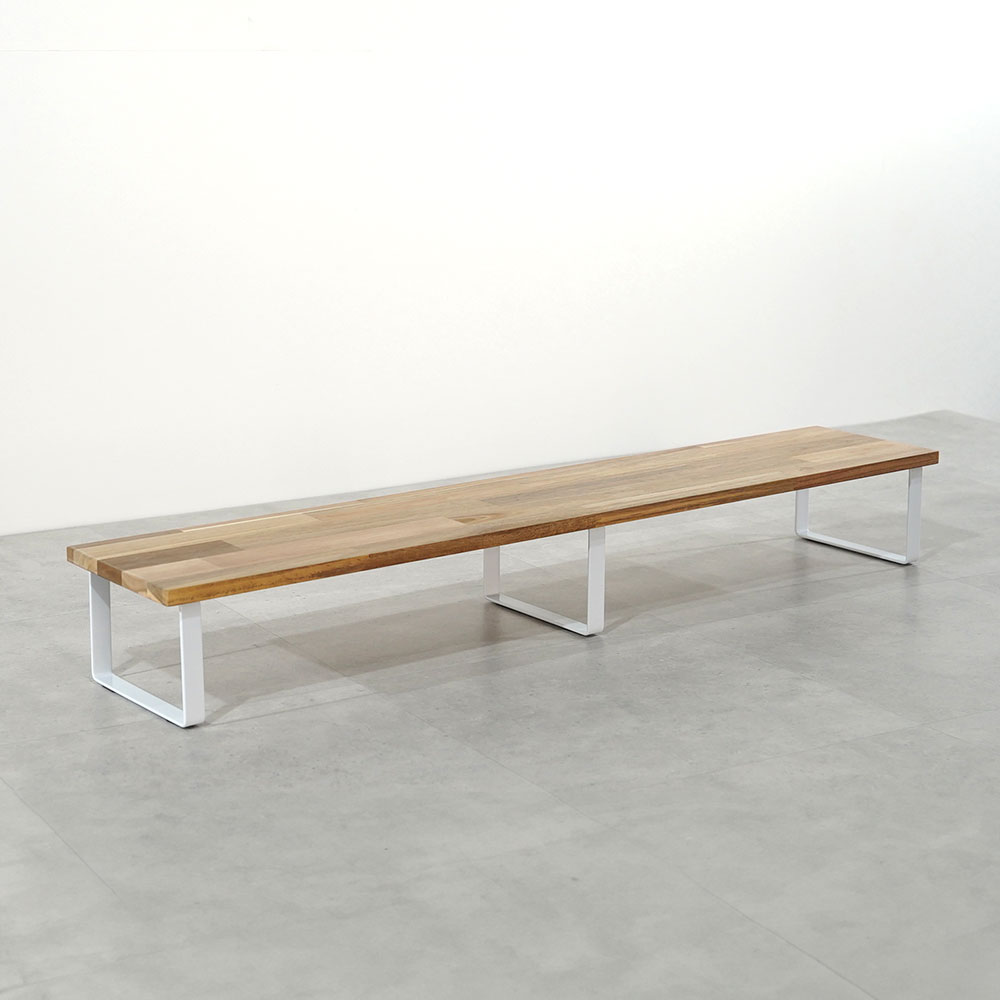 원목 듀얼 모니터 받침대 폭 240mm 높이16cm 1200mm, 아카시아상판(화이트받침)