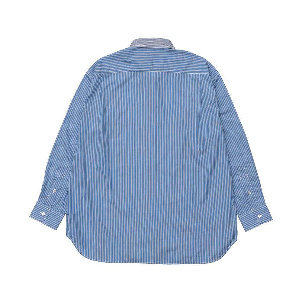 꼼데가르송 옴므 셔츠 Cotton Stripes X Cotton Stripes Shirts 스트라이프 남방 HO-B017-051 - 상세 이미지 2