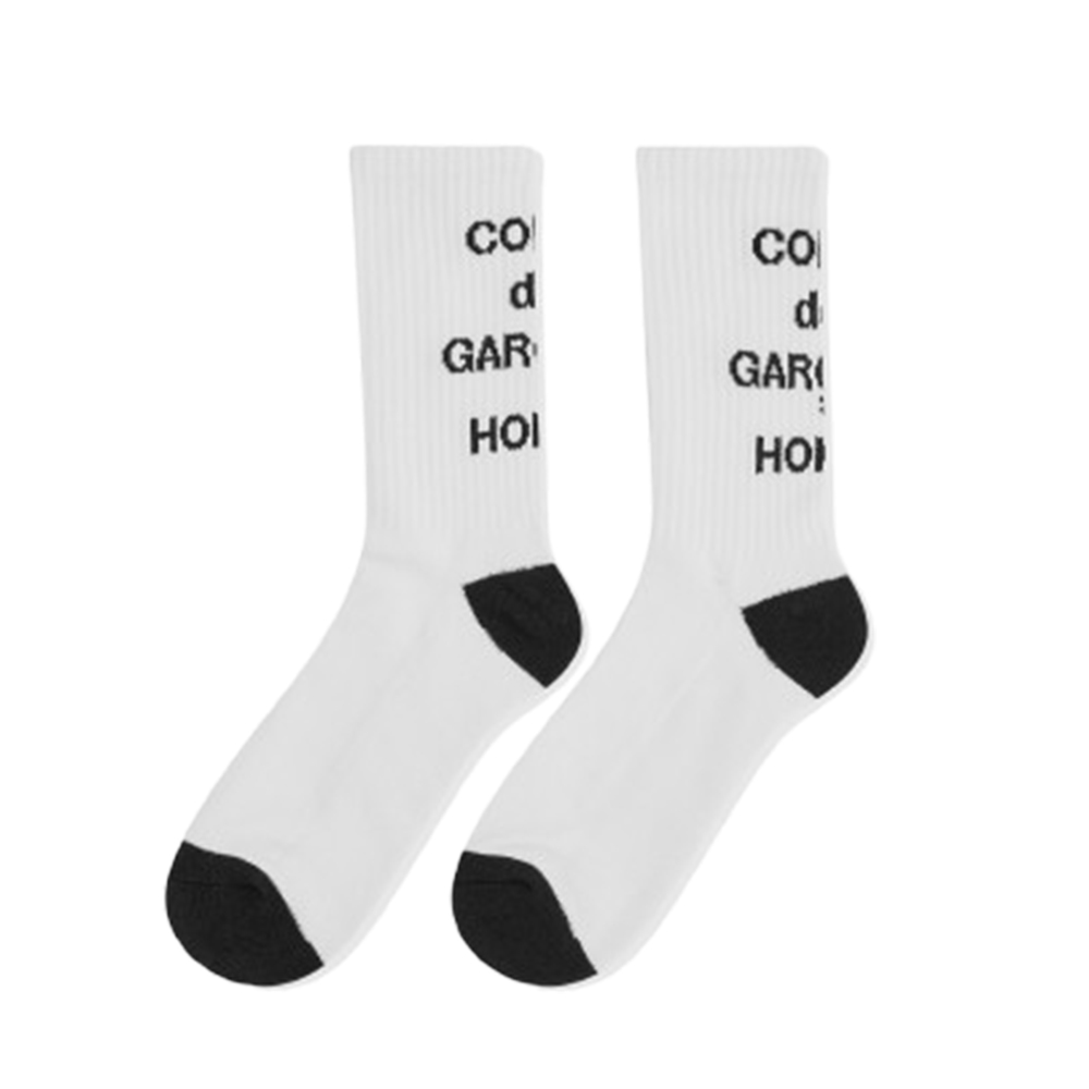 꼼데가르송 옴므 양말 Cotton Pilled Socks 남자 캐주얼 HO-K501-051 - 메인 이미지