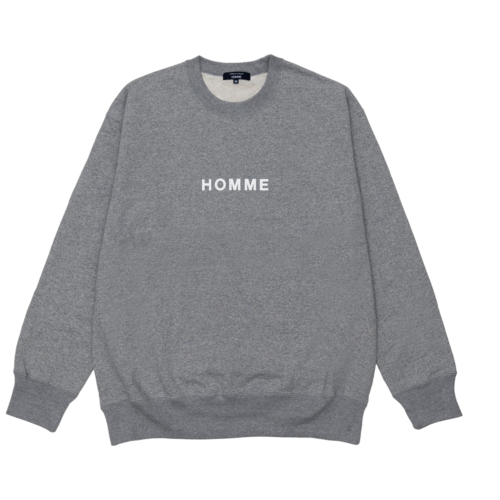 꼼데가르송 옴므 긴팔티 Cotton Terry Cloth Garment Print T-Shirts 맨투맨 티셔츠 HO-T104-051 - 상세 이미지 2