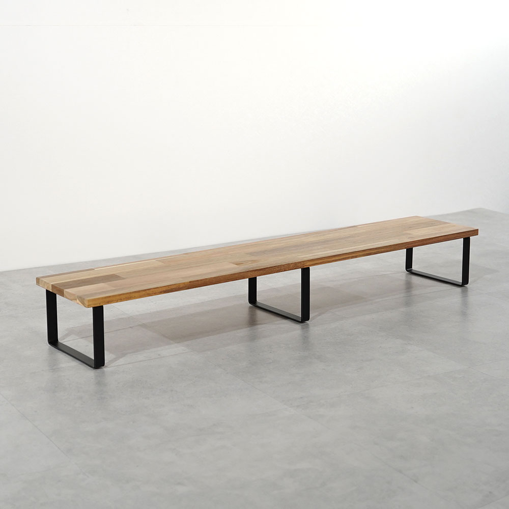 원목 듀얼 모니터 받침대 폭 300mm 높이16cm 1200mm, 아카시아상판(블랙받침)