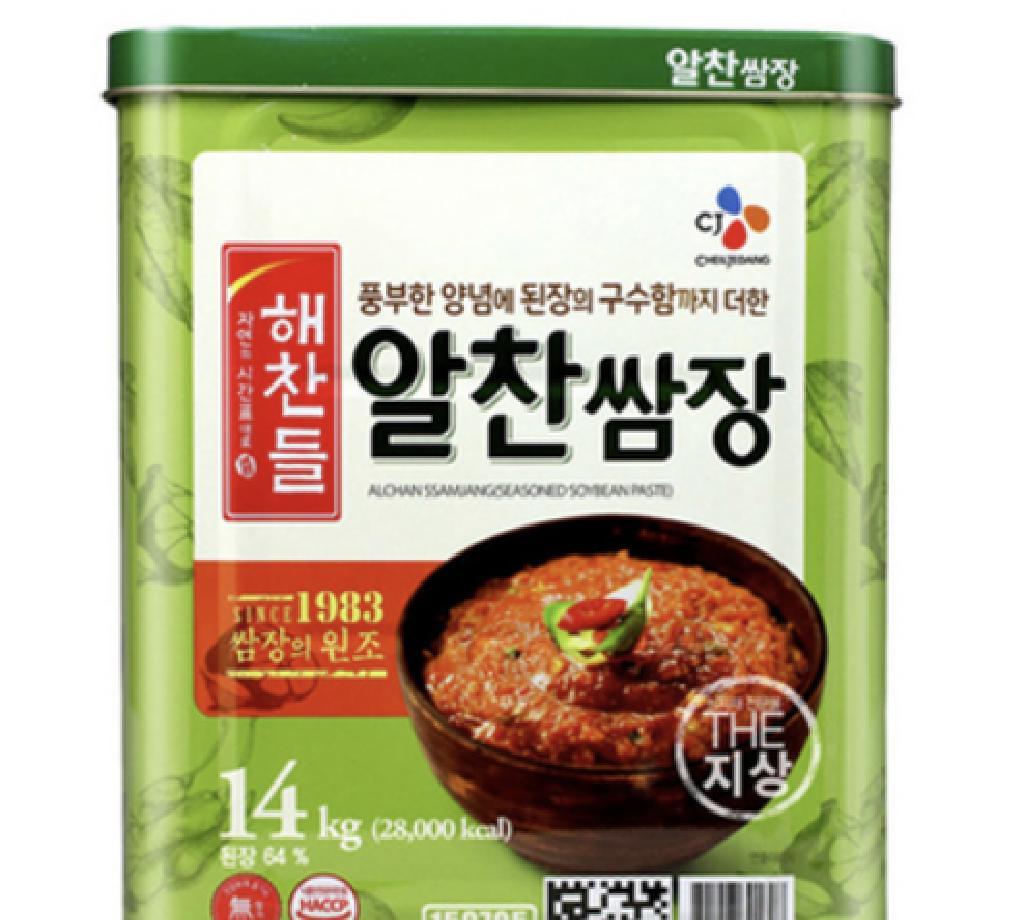 알찬쌈장해찬들 14kg : 식재온