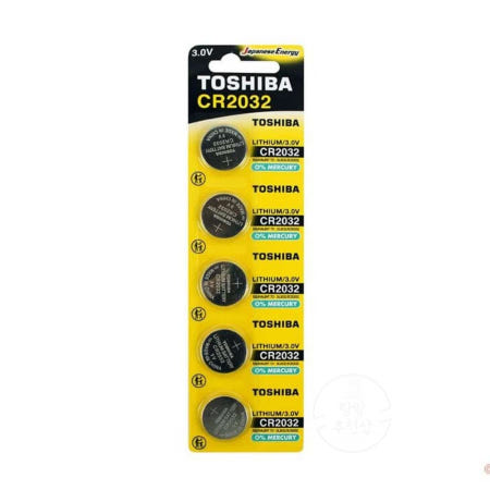 랑랑샵 도시바 CR2032 x 1입 (5개) 작은건전지 수은전지 만보기건전지 수은건전지 원형건전지