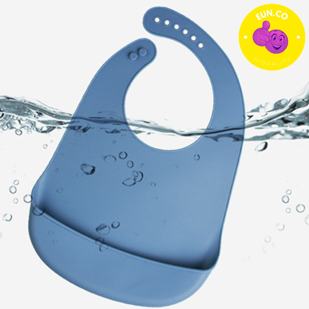 성인용 방수 턱받이 침방지 타액 식사용 냅킨 실리콘 앞치마 빅사이즈