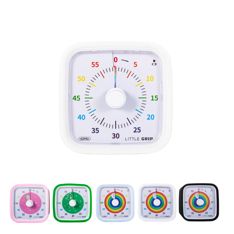 리틀그립 구글 타이머 타임 뽀모도로 무소음 KC 어린이 약속지키기 화이트