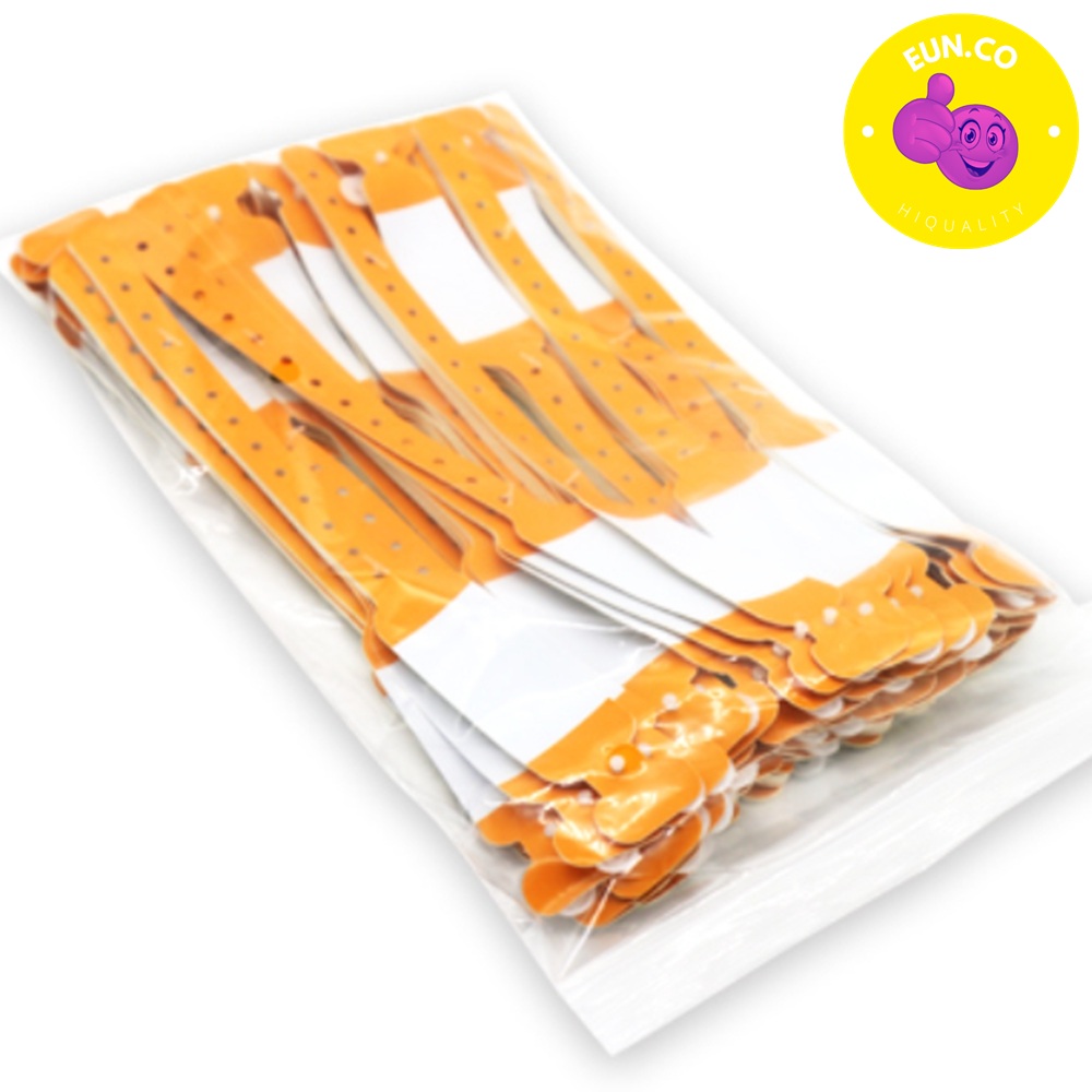 병원용 손목 밴드 환자 인식 확인 팔찌 100개세트