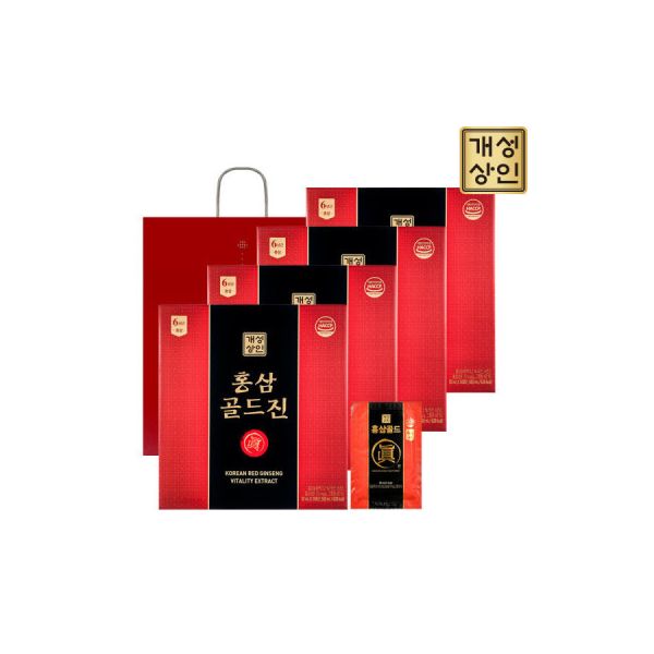 개성상인 홍삼골드진 50ml 30포 x 4박스 총 120포 +쇼핑백 증정 1717926 J : JP company