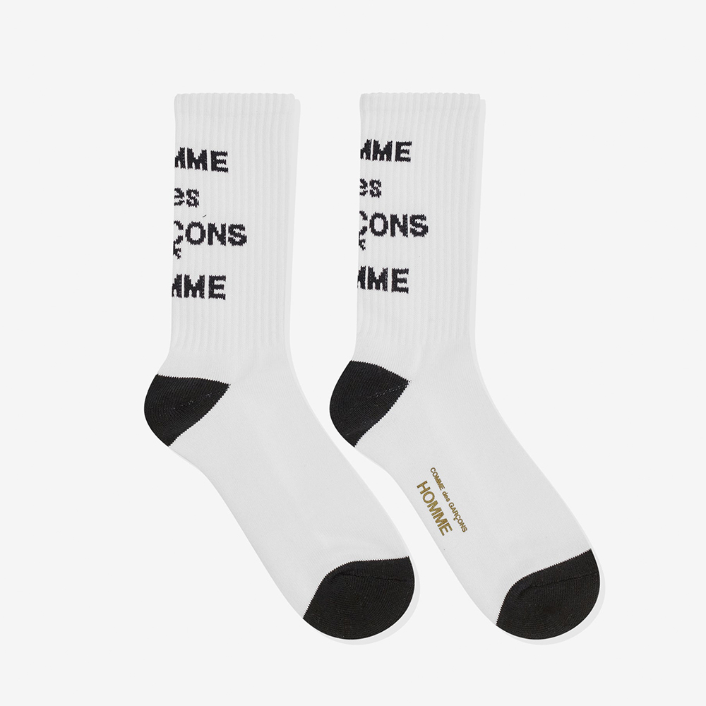 꼼데가르송 옴므 양말 Cotton Pilled Socks 남자 캐주얼 HO-K501-051 - 상세 이미지 2