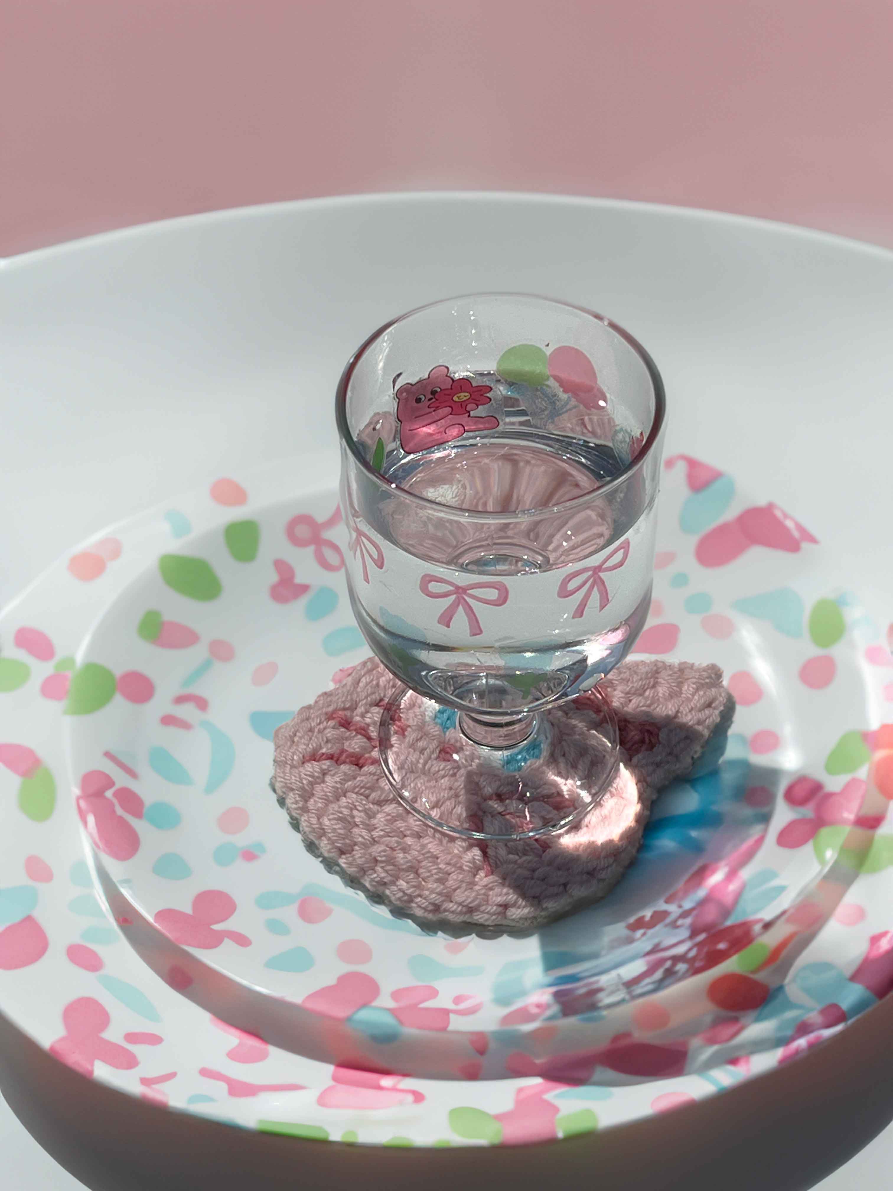 조이풀모먼츠 러블리 펀치니들 티코스터 DIY 만들기 세트 키트 학교 미술 취미 미니 러그 - 상세 이미지 2