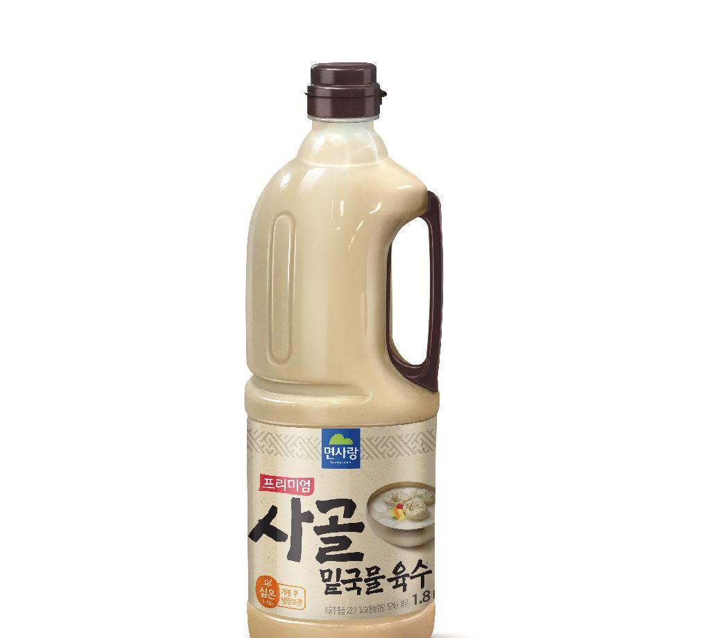 사골농축액 면사랑 1.8L : 식재온