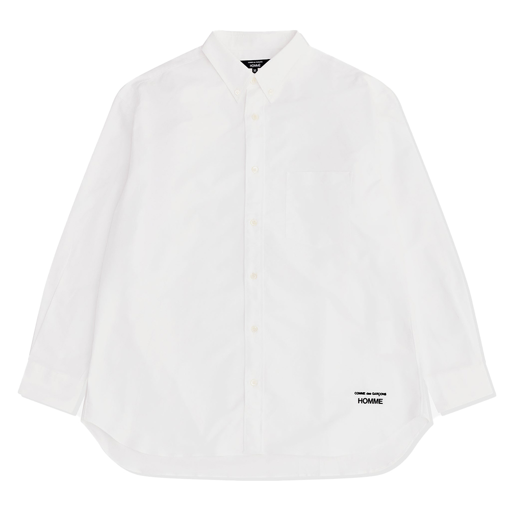 꼼데가르송 옴므 셔츠 Cotton Oxford Shirts 긴팔 남방 HO-B008-051 - 상세 이미지 3