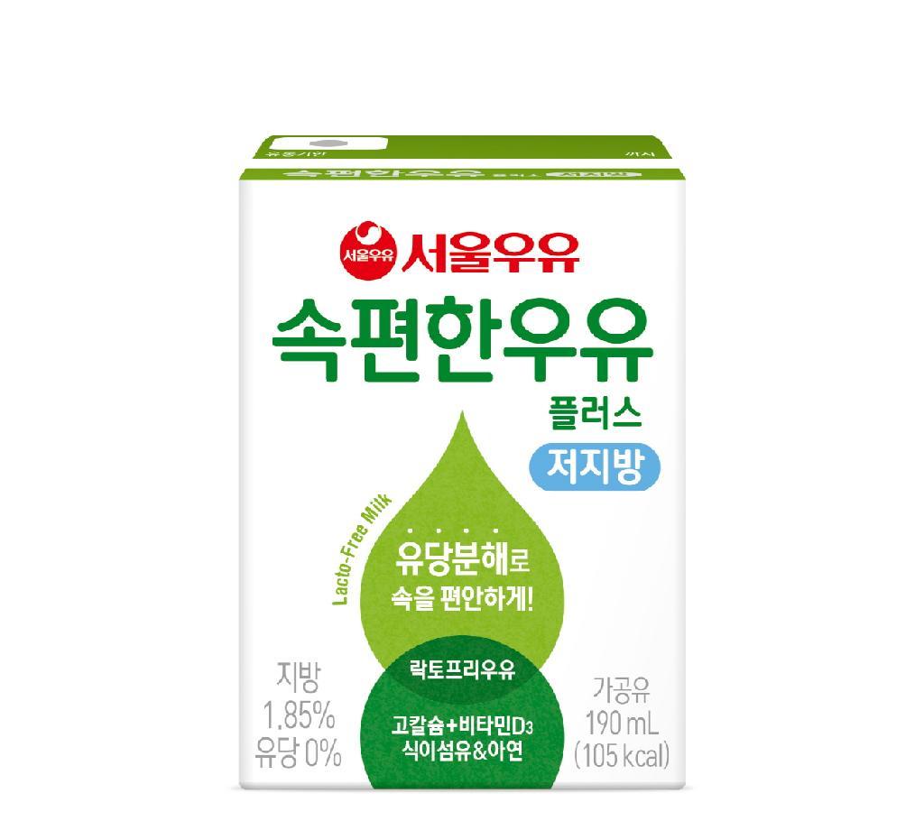 속편한우유 서울우유 190ml : 식재온