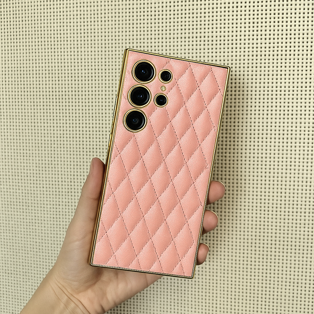 범퍼 가죽 케이스 슬림 풀커버 카메라보호 블랙, 갤럭시S24 - 상세 이미지 3