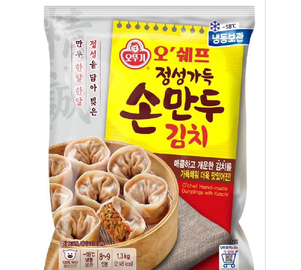 정성가득김치손만두 배추 고춧가루 오뚜기 1.3kg : 식재온