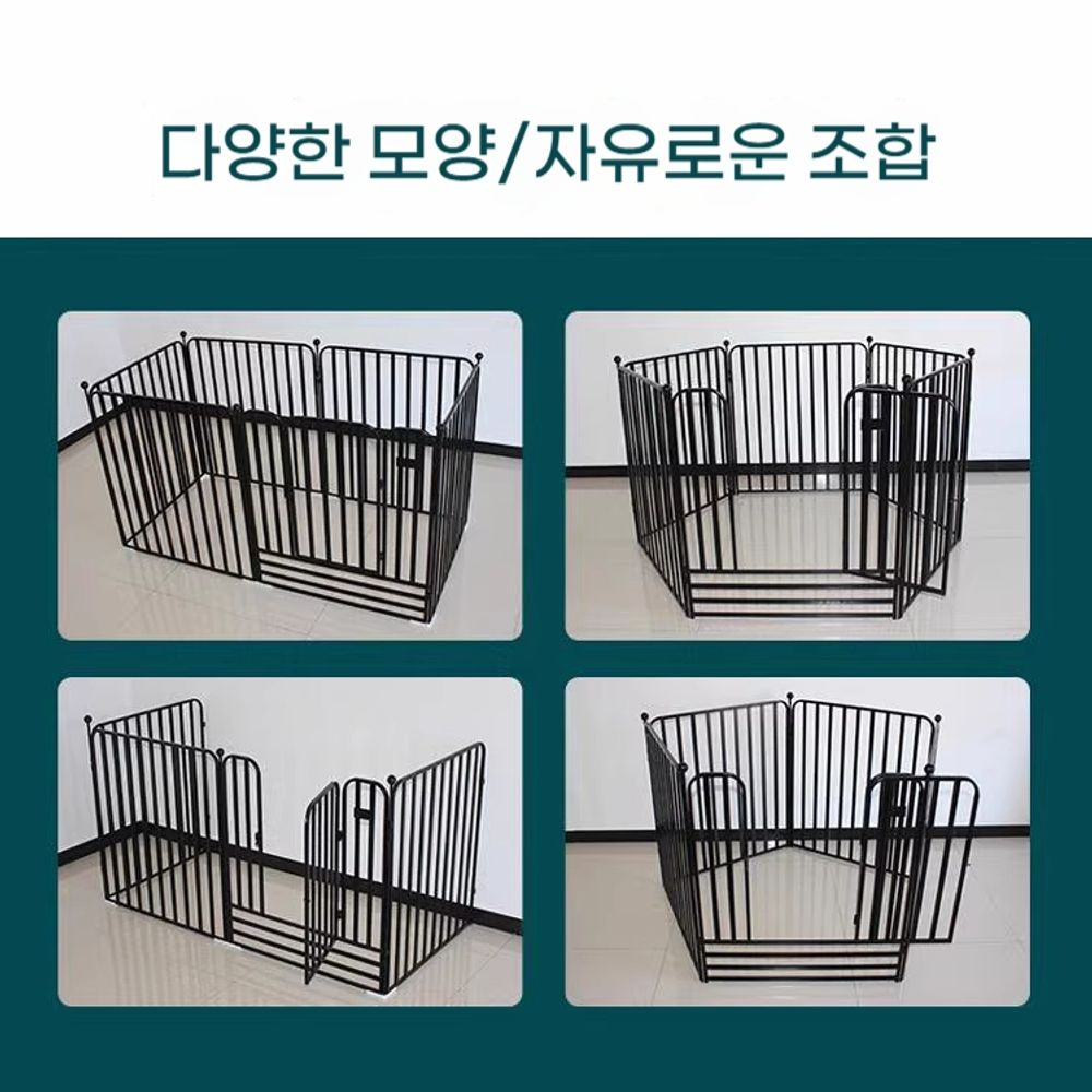 돼지 우리 축사 창살 출입문 사육장 농장 스틱 차단막 울타리 : 스노우체