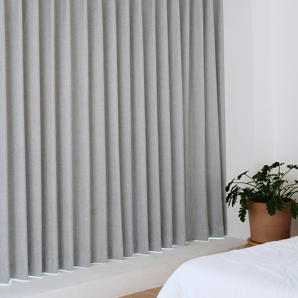 빛차단100% 나비주름 암막커튼 가로 60CM 높이 250cm 크림아이보리외 4 Color