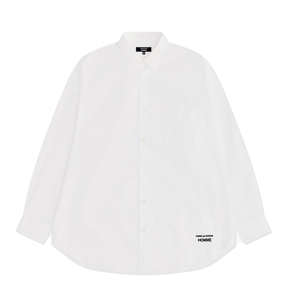 꼼데가르송 옴므 셔츠 Cotton Broad Shirts 무지 남방 HO-B102-051 - 상세 이미지 2