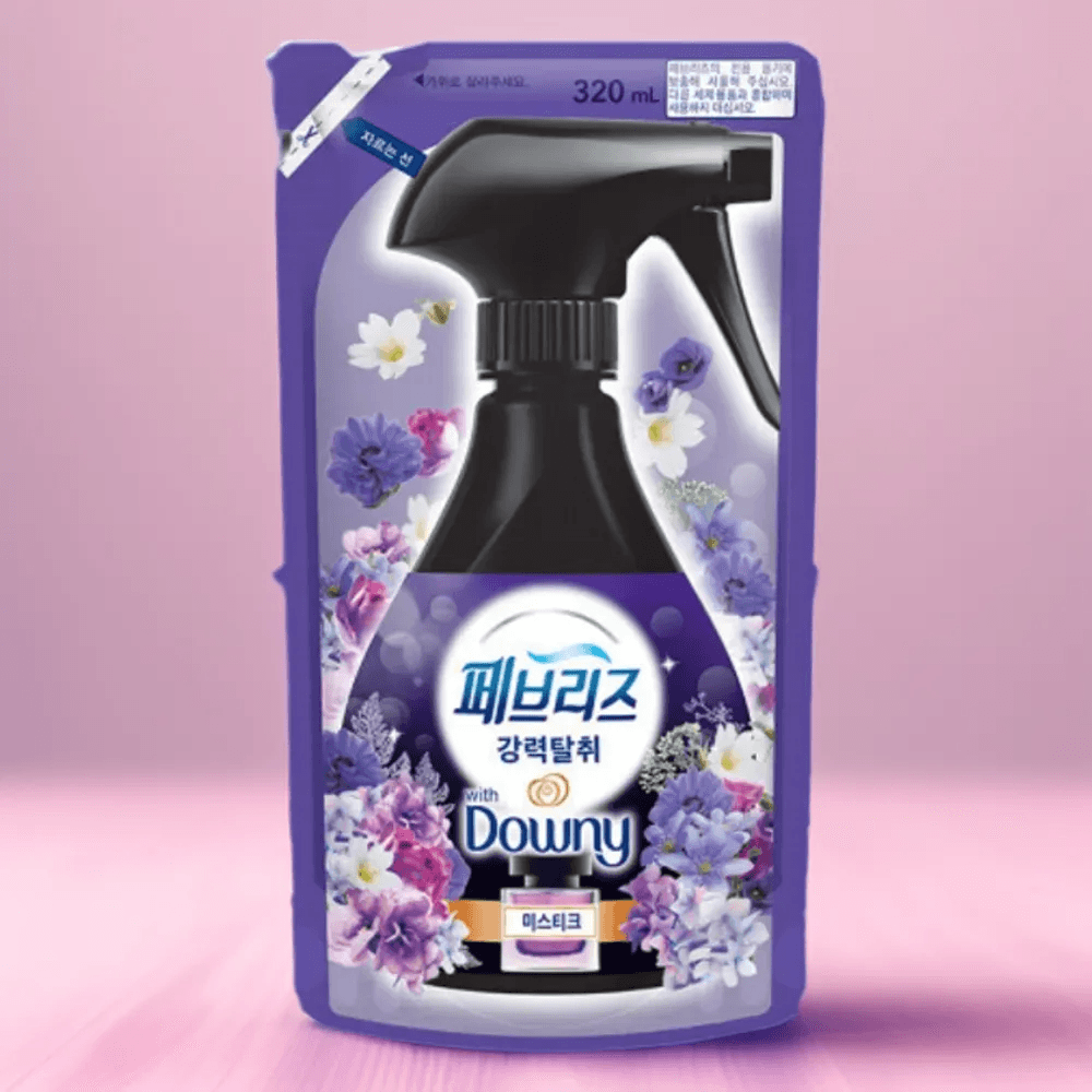 페브리즈 섬유탈취제 미스티크 리필 320ml 3개 강력 탈취 효과 : e-fun한세상