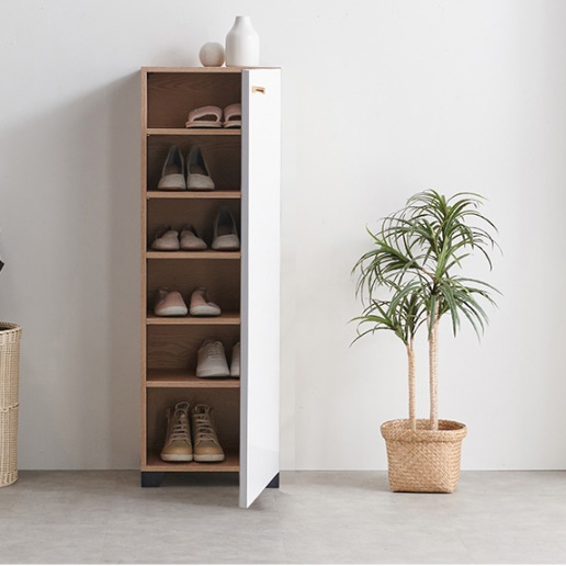 폭좁은 신발장 현관 낮은 신발장 베란다 신발장 전실 수납장